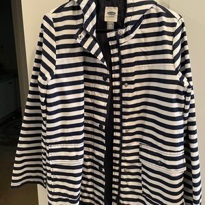 OLD NAVY Girls Striped Raincoat